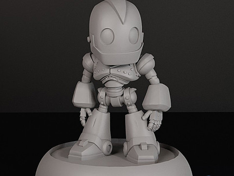 The Iron Giant - 3D Printable STL Model 3D Print Model