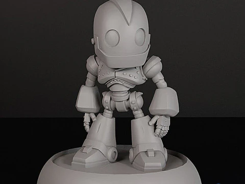 The Iron Giant - 3D Printable STL Model 3D Print Model
