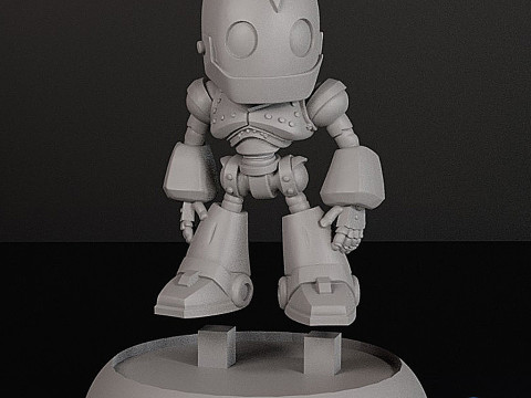 The Iron Giant - 3D Printable STL Model 3D Print Model