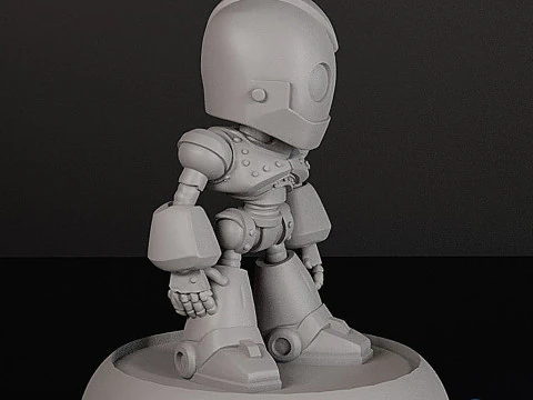 The Iron Giant - 3D Printable STL Model 3D Print Model