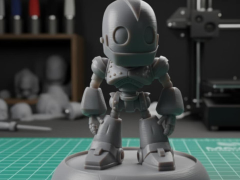 The Iron Giant - 3D Printable STL Model 3D Print Model