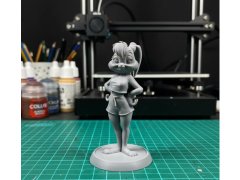 Lola Bunny 3D 打印模型 - STL 3D 打印模型