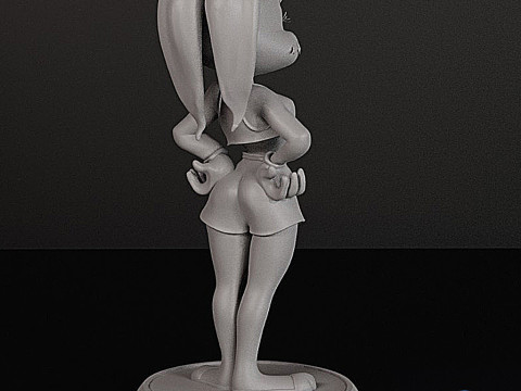 Lola Bunny 3D 打印模型 - STL 3D 打印模型