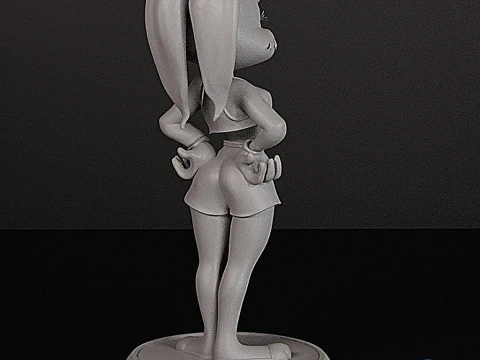 Lola Bunny 3D Printable Model - STL 3D Print Model