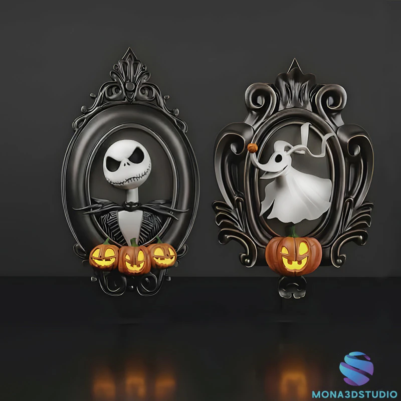 Conjunto de marcos 3D - Jack Zero Modelo de impresión 3D .c4d .max .obj .3ds .fbx .stl .blend