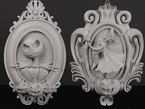 Set Bingkai 3D - Jack Zero Model Cetak 3D