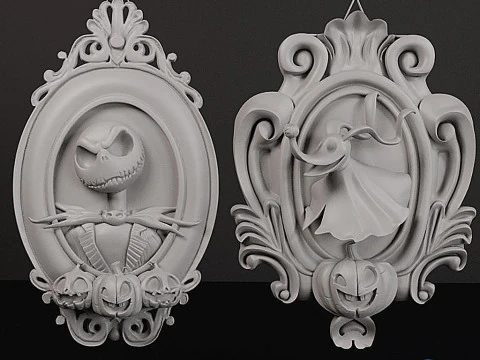 Conjunto de marcos 3D - Jack Zero Modelo de impresión 3D