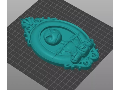 Set Bingkai 3D - Jack Zero Model Cetak 3D