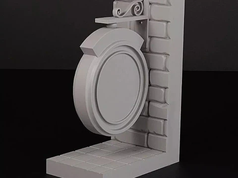 Platform 9 Bookend 3D Print Model 3D Print Model