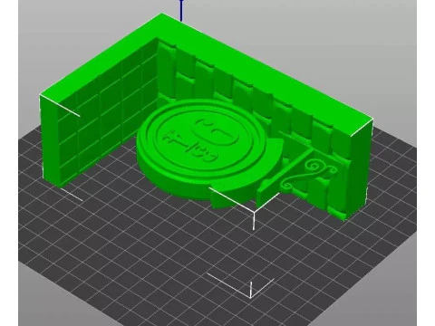Platform 9 Bookend 3D Print Model 3D Print Model