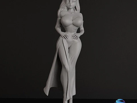 Jessica Rabbit 3D Print Statue 3D Print Model