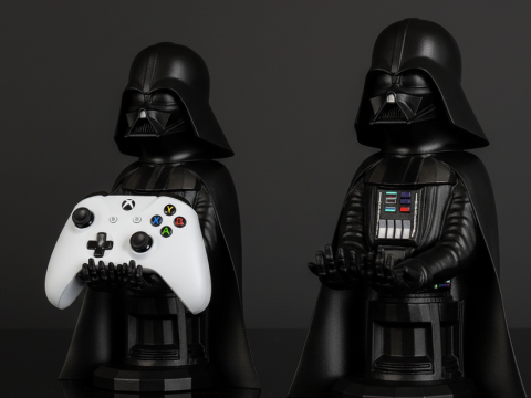 Darth Vader Controller Stand - 3D-afdrukbare Joypad-houder STL 3D printmodel