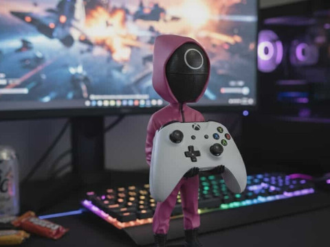 Joypad Stand Squid Guard Support de contrôleur imprimable en 3D STL Modèles 3D en vedette