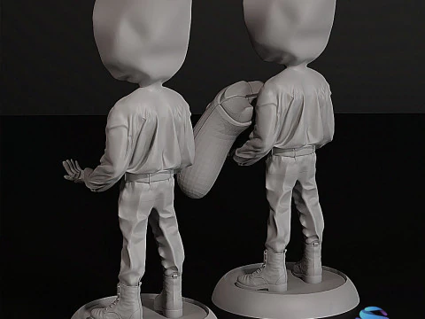 Joypad Stand Squid Guard 3D Printable Controller Holder STL 3D Print Model