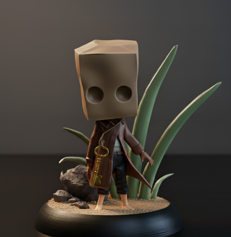 Monochromatyczny druk 3D STL – wstępnie obsługiwany pojedynczy element STL Model do druku 3D .c4d .max .obj .3ds .fbx .stl .blend