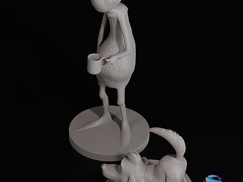 ग्रिंच मैक्स 3डी प्रिंट करने योग्य क्रिसमस सेट 2 एसटीएल फ़ाइलें 3D प्रिंट मॉडल