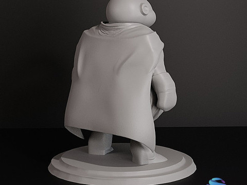 Fat Majin Buu 12 cm Action Figure STL pre-supportato Modello di stampa 3D