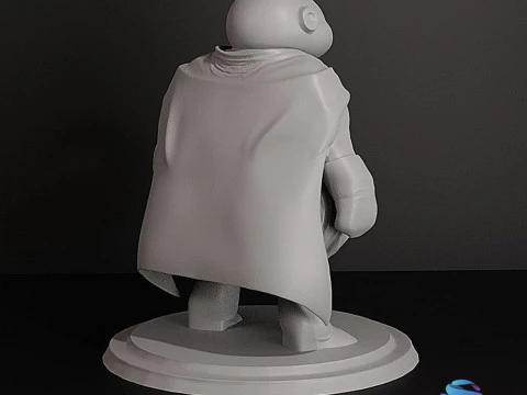 Fat Majin Buu 12 cm Action Figure Pre-Supported STL 3D Print Model