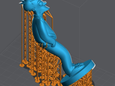 Futurama Characters Set Fry Bender Leela STL Fichiers avec présupports Modèles 3D en vedette