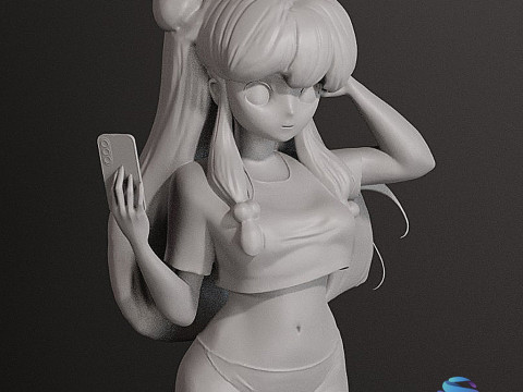 Shampoo - Ranma dividido em 3 partes Modelo de Impressão 3D