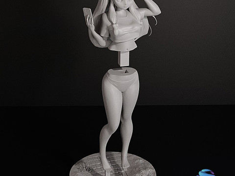 Shampoo - Ranma dividido em 3 partes Modelo de Impressão 3D