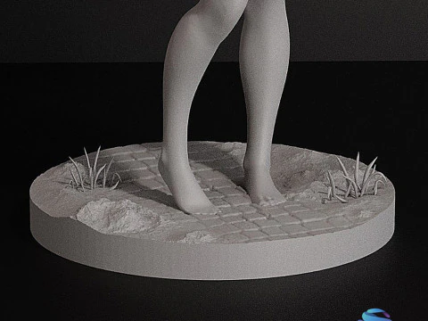 Shampoo - Ranma Split in 3 Parts 3D Print Model