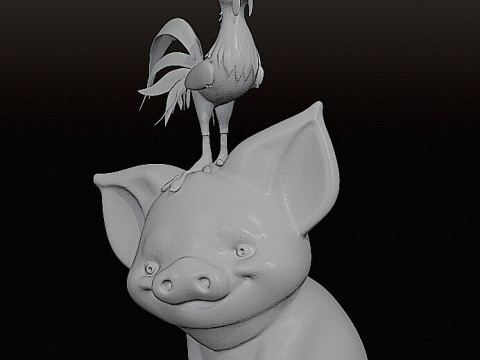 Pua Hei Hei 3D STL Pra-Mendukung Alat Pengiris Leci Model Cetak 3D