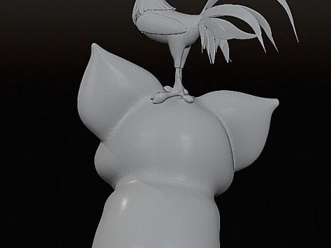 Pua Hei Hei 3D STL pre-supporta l'affettatrice di litchi Modello di stampa 3D