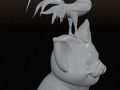 Pua Hei Hei 3D STL pre-supporta l'affettatrice di litchi Modello di stampa 3D