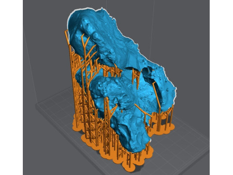 Аріель - Русалочка STL Лічі з попередньою підтримкою - готовий до друку 3D Принт Модель
