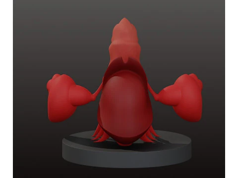 Sebastian - The Mermaid 3D Print Model