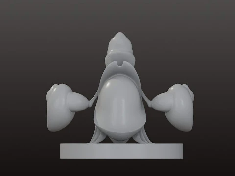 Sebastian - The Mermaid 3D Print Model
