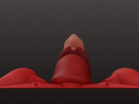 Flexi Sebastian - 美人鱼铰接式预支撑 STL 3D 打印模型