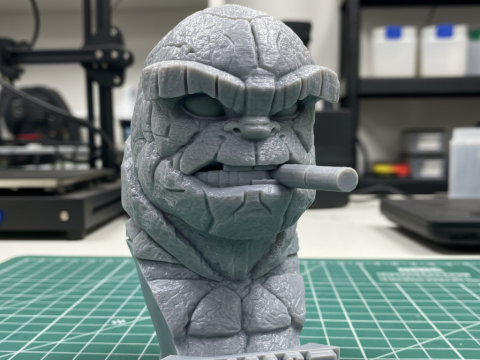 The Thing Bust Fantastic Four 12 cm height 3D Print Model