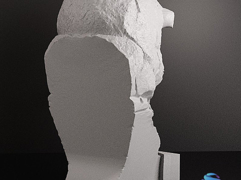 The Thing Busto Quarteto Fantástico 12 cm de altura Modelo de Impressão 3D