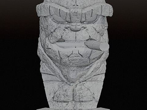 The Thing Busto Quarteto Fantástico 12 cm de altura Modelo de Impressão 3D