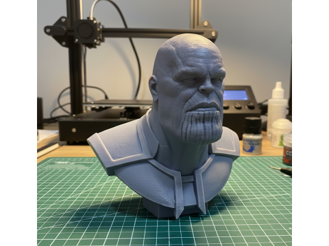 Бюст Таноса - 10 см 3D Принт Модель