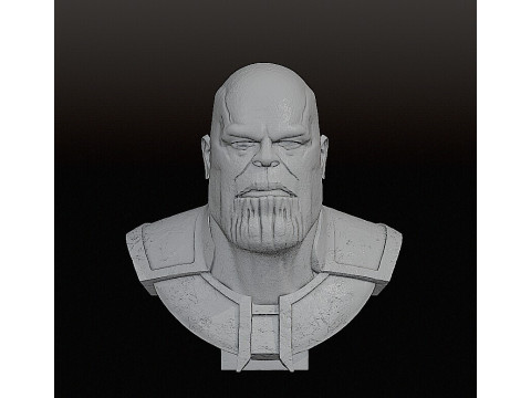Бюст Таноса - 10 см 3D Принт Модель