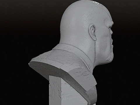 Thanos bust - 10 cm 3D Print Model