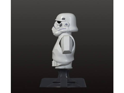 Штурмовик БЮСТ 10 см 3D Принт Модель