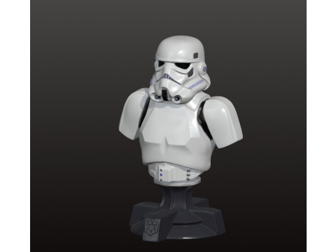 Штурмовик БЮСТ 10 см 3D Принт Модель