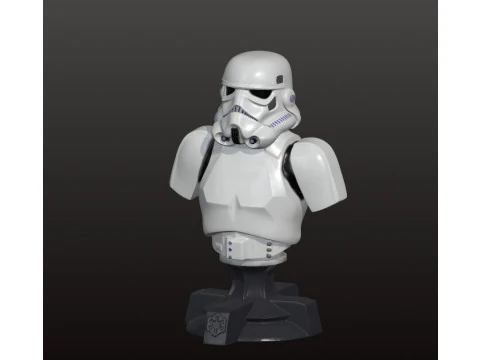 Stormtrooper BUST 10 cm 3D Print Model