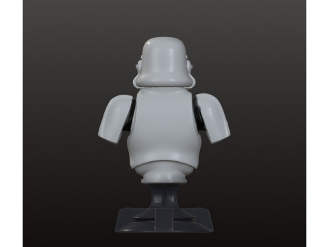 Штурмовик БЮСТ 10 см 3D Принт Модель