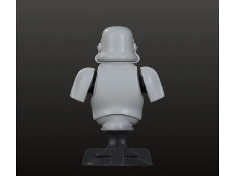Stormtrooper BUST 10 cm 3D Print Model