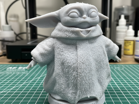 Figurka Grogu 10 cm Model do druku 3D