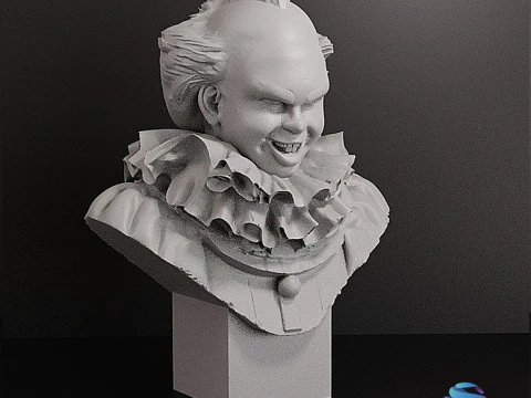 It - bust 10 cm 3D Print Model