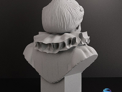 그것 - 가슴둘레 10cm 3D 프린트 모델