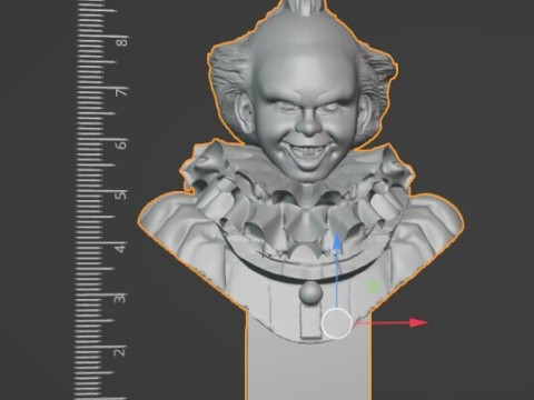 그것 - 가슴둘레 10cm 3D 프린트 모델