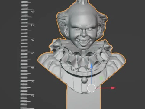 It - bust 10 cm 3D Print Model