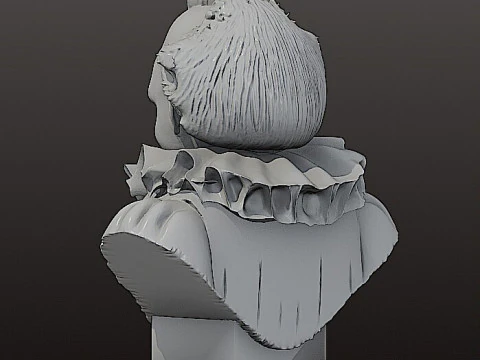 It - bust 10 cm 3D Print Model